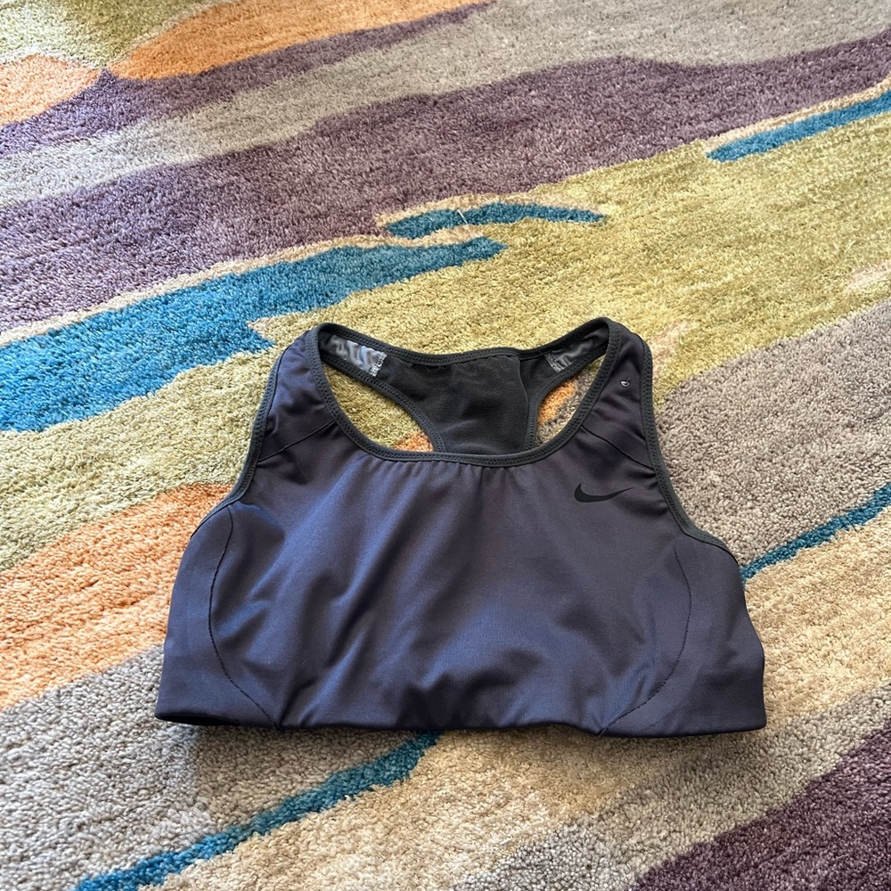 Grey Nike Sports Bra